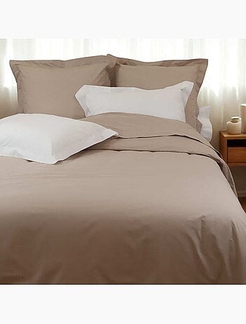 Parure housse de couette coton percale 200 fils DESIREE