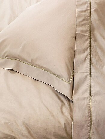 Parure housse de couette coton percale 200 fils DESIREE