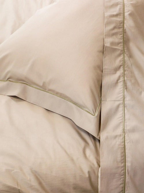 Parure housse de couette coton percale 200 fils DESIREE - Kiabi