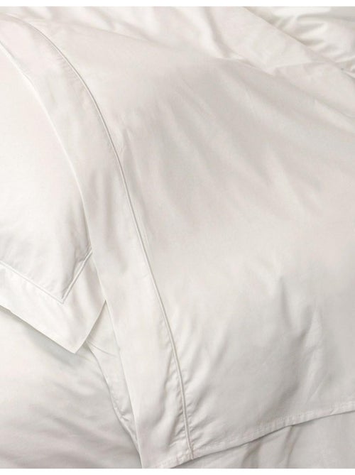 Parure housse de couette coton percale 200 fils DESIREE - Kiabi