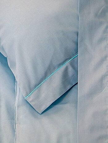 Parure housse de couette coton percale 200 fils DESIREE