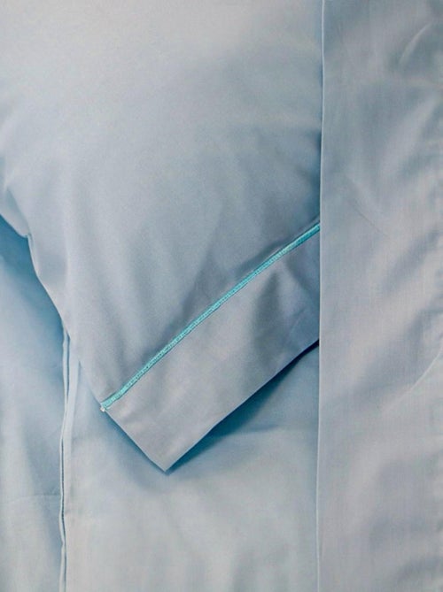 Parure housse de couette coton percale 200 fils DESIREE - Kiabi