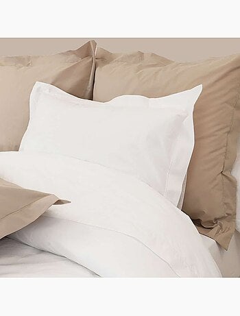 Parure housse de couette coton percale 200 fils DESIREE