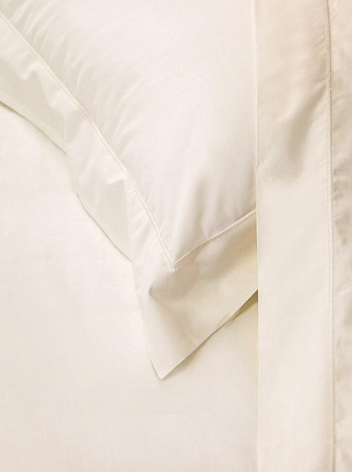 Parure housse de couette coton percale 200 fils DESIREE - Kiabi