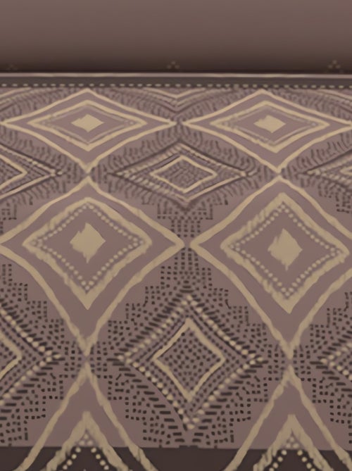 Parure housse de couette en coton 57 fils ETHNO, par Soleil d'ocre avec 2 taies d'oreiller - Kiabi