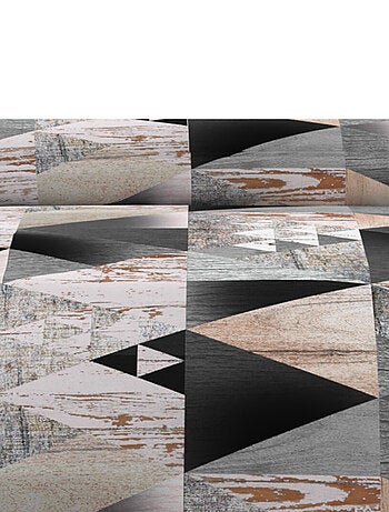 Parure housse de couette en coton 57 fils NORDIQUE, par Soleil d'ocre avec 2 taies d'oreiller