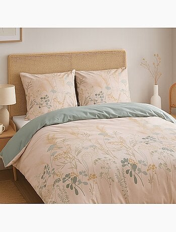 Parure housse de couette en coton