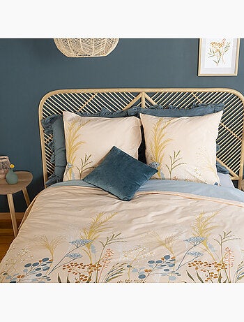Parure housse de couette en coton