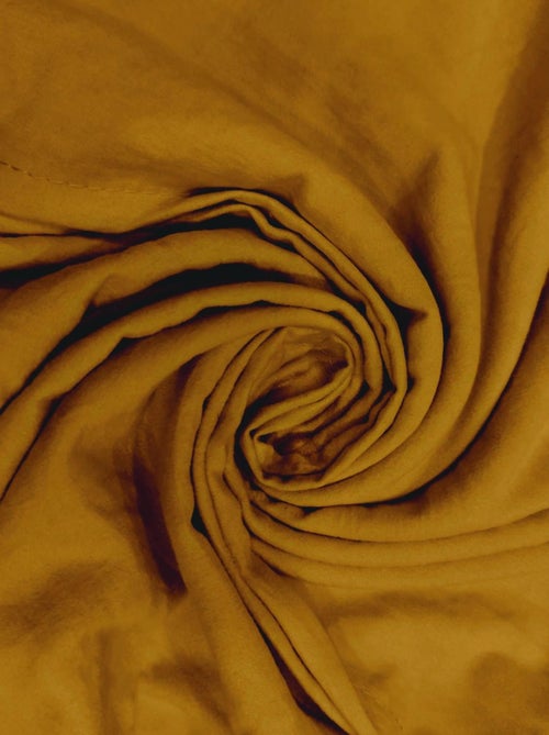 Parure housse de couette en microfibre lavée BOHEME, par Soleil d'Ocre avec 1 taie d'oreiller - Kiabi