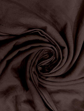 Parure housse de couette en microfibre lavée BOHEME, par Soleil d'Ocre avec 1 taie d'oreiller