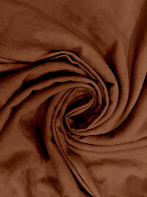 Parure housse de couette en microfibre lavée BOHEME, par Soleil d'Ocre avec 1 taie d'oreiller - Kiabi