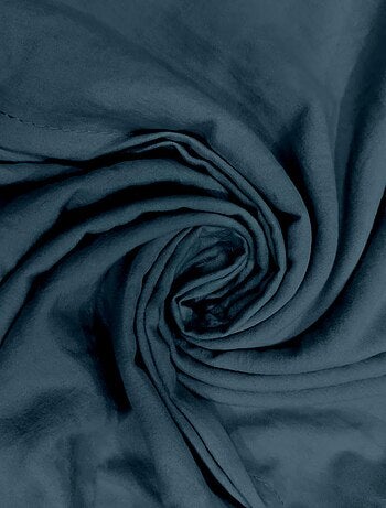 Parure housse de couette en microfibre lavée BOHEME, par Soleil d'Ocre avec 2 taies d'oreiller