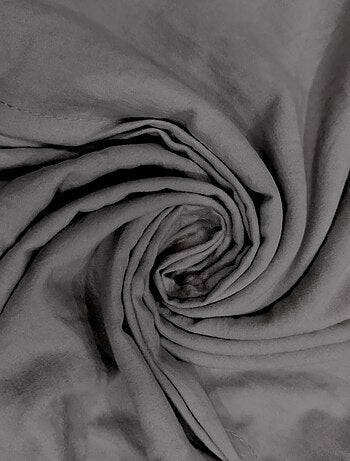 Parure housse de couette en microfibre lavée BOHEME, par Soleil d'Ocre avec 2 taies d'oreiller