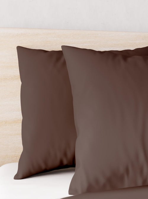 Parure housse de couette en microfibre lavée BOHEME, par Soleil d'Ocre avec 2 taies d'oreiller - Kiabi