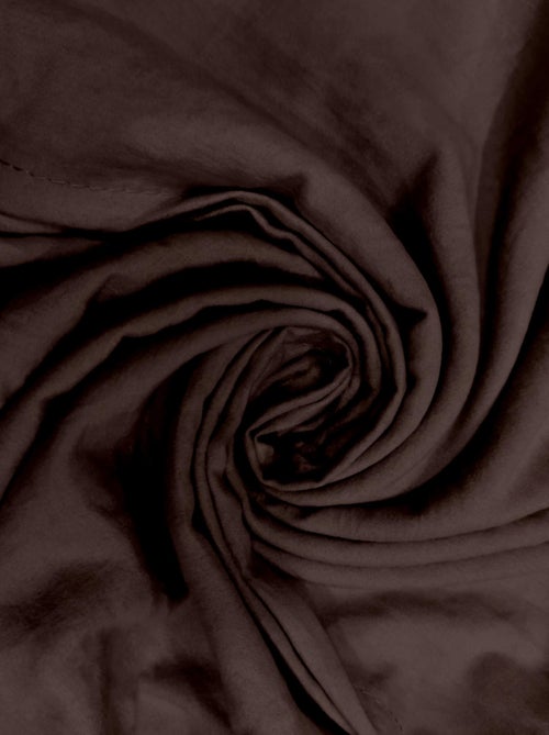 Parure housse de couette en microfibre lavée BOHEME, par Soleil d'Ocre avec 2 taies d'oreiller - Kiabi