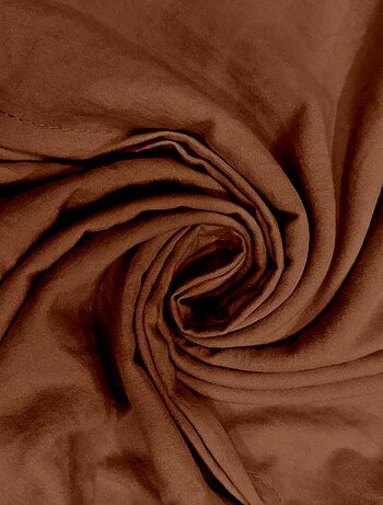 Parure housse de couette en microfibre lavée BOHEME, par Soleil d'Ocre avec 2 taies d'oreiller