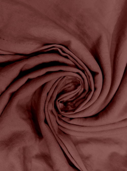 Parure housse de couette en microfibre lavée BOHEME, par Soleil d'Ocre avec 2 taies d'oreiller - Kiabi