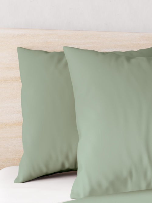 Parure housse de couette en microfibre lavée BOHEME, par Soleil d'Ocre avec 2 taies d'oreiller - Kiabi Parure housse de couette en microfibre lavée BOHEME, par Soleil d'Ocre avec 2 taies d'oreiller - Kiabi