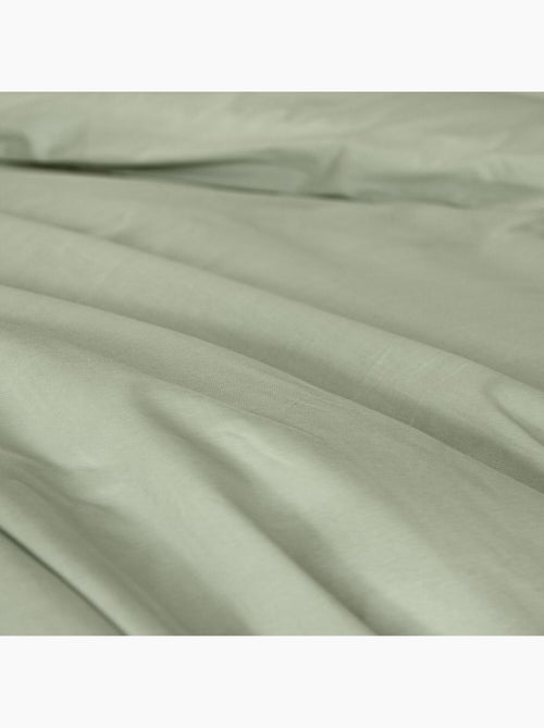 Parure housse de couette en percale de coton uni, MURA - Kiabi Parure housse de couette en percale de coton uni, MURA - Kiabi