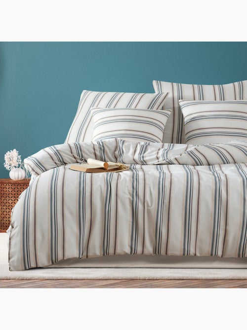Parure housse de couette en polycoton - Nairobi - Kiabi