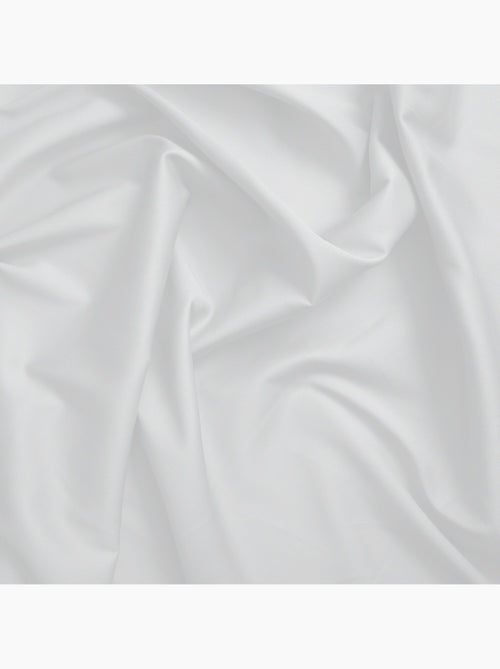 Parure housse de couette en satin de coton blanc - Kiabi Parure housse de couette en satin de coton blanc - Kiabi