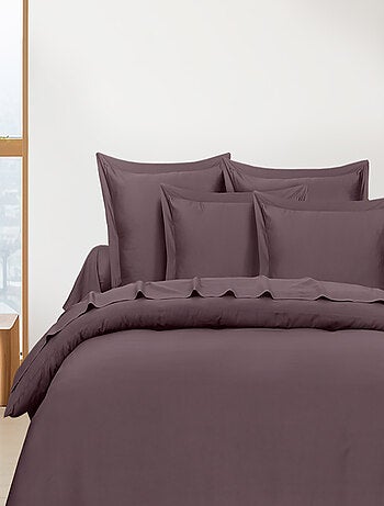 Parure housse de couette en satin de coton sureau