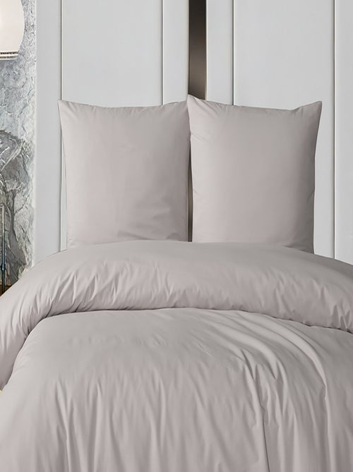 Parure housse de couette et taie(s) oreiller 100% Coton - Kiabi