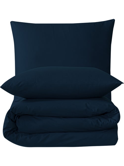 Parure housse de couette et taie(s) oreiller 100% Coton - Kiabi