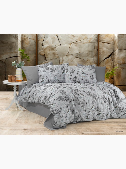 Parure housse de couette et taie(s) oreiller 100% Coton - Kiabi