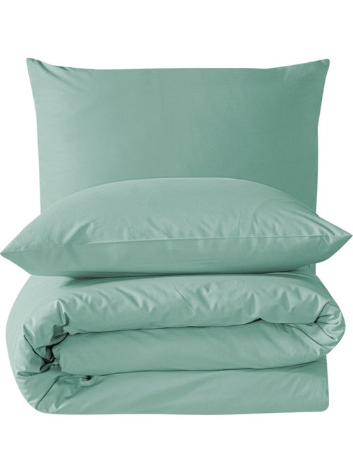 Parure housse de couette et taie(s) oreiller 100% Coton - Kiabi