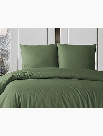 Parure housse de couette et taie(s) oreiller 100% Coton