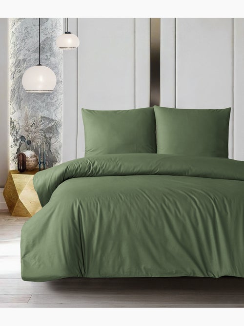 Parure housse de couette et taie(s) oreiller 100% Coton - Kiabi Parure housse de couette et taie(s) oreiller 100% Coton - Kiabi