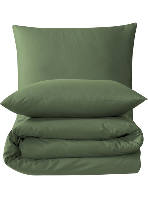 Parure housse de couette et taie(s) oreiller 100% Coton - Kiabi Parure housse de couette et taie(s) oreiller 100% Coton - Kiabi