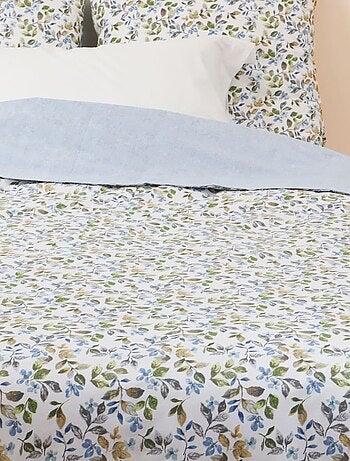 Parure housse de couette imprimés coton 120 gr FRANÇIA
