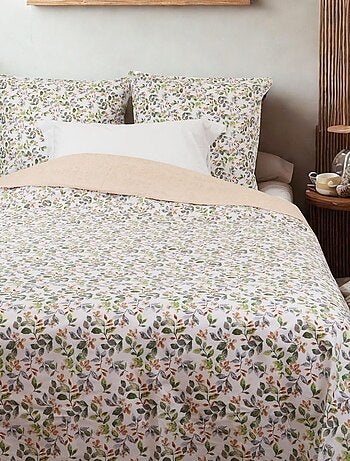 Parure housse de couette imprimés coton 120 gr FRANÇIA