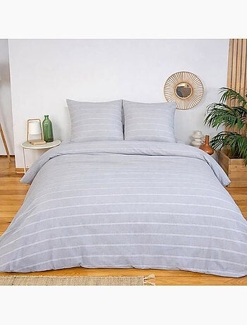 Parure housse de couette palomagia – microfibre lavée 220x240cm