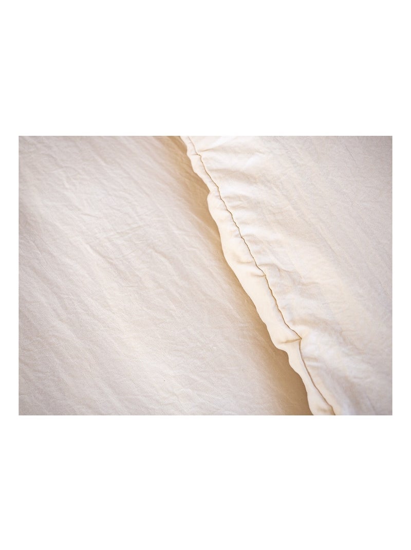 Parure housse de couette polyester vert olive Vert olive - Kiabi