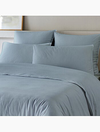 Parure housse de couette + taie(s) coton bamora