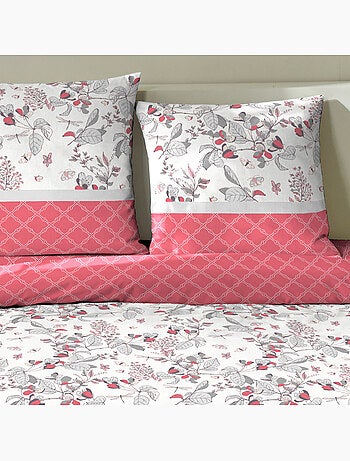 Parure housse de couette + taie(s) coton chorai