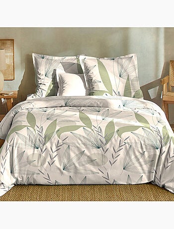 Parure housse de couette + taie(s) coton dune