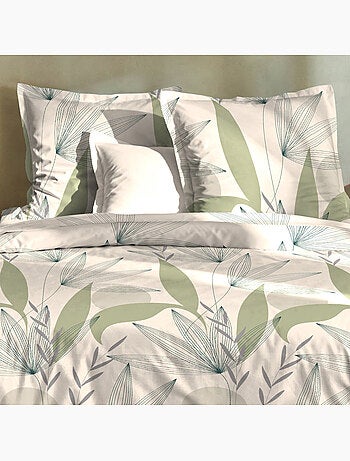 Parure housse de couette + taie(s) coton dune