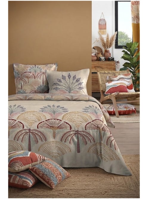 Parure le lit ambiance palmeraie - Kiabi