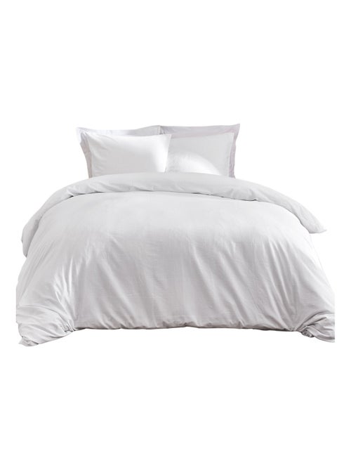 Parure Linella Ivoire Housse de Couette - Kiabi