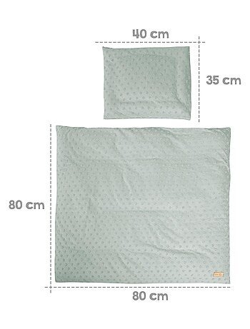 Parure lit bébé complète en coton bio 'Lil planet' ROBA