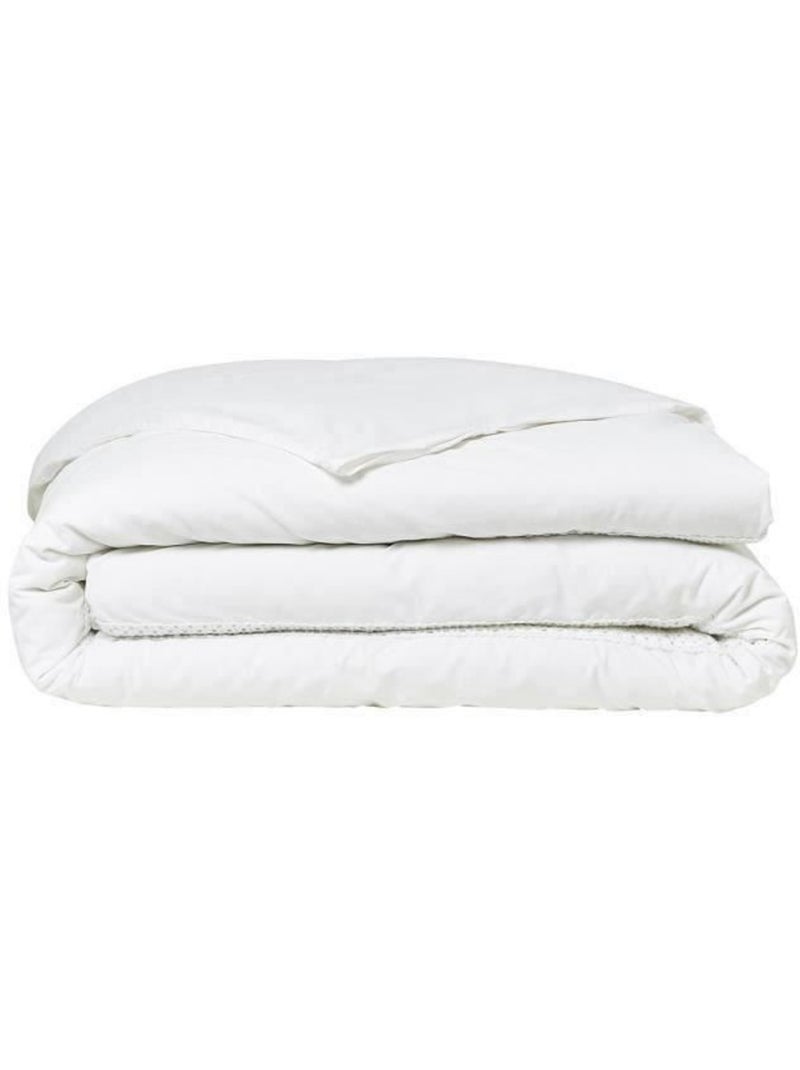 Parure percale de coton détails macramé - AFIBEL Craie - Kiabi