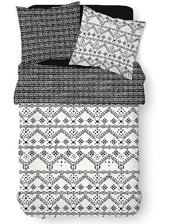 Parure pur coton 240 x 220cm, Ethnique - AFIBEL