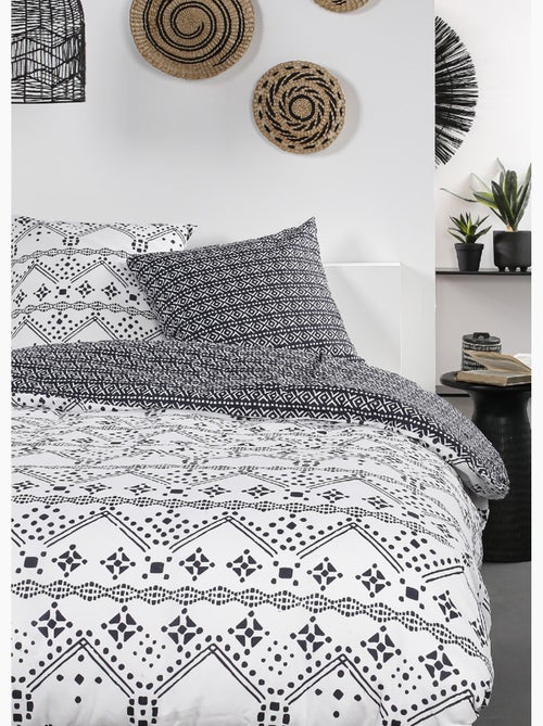 Parure pur coton 240 x 220cm, Ethnique - AFIBEL - Kiabi