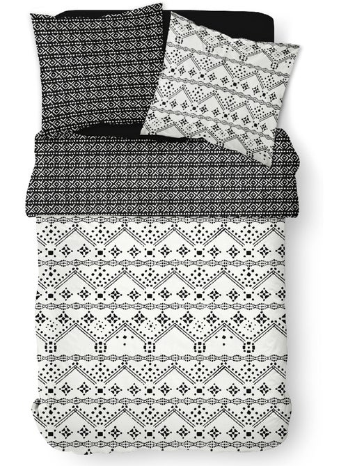 Parure pur coton 240 x 220cm, Ethnique - AFIBEL - Kiabi