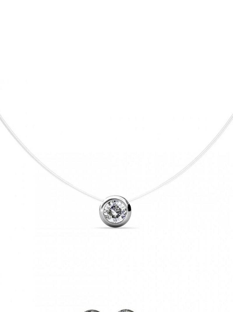 Parures Moon - Argenté et Cristal Argent - Kiabi