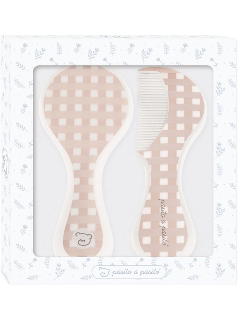 Pasito a pasito -  brosse et peigne Rose - Kiabi